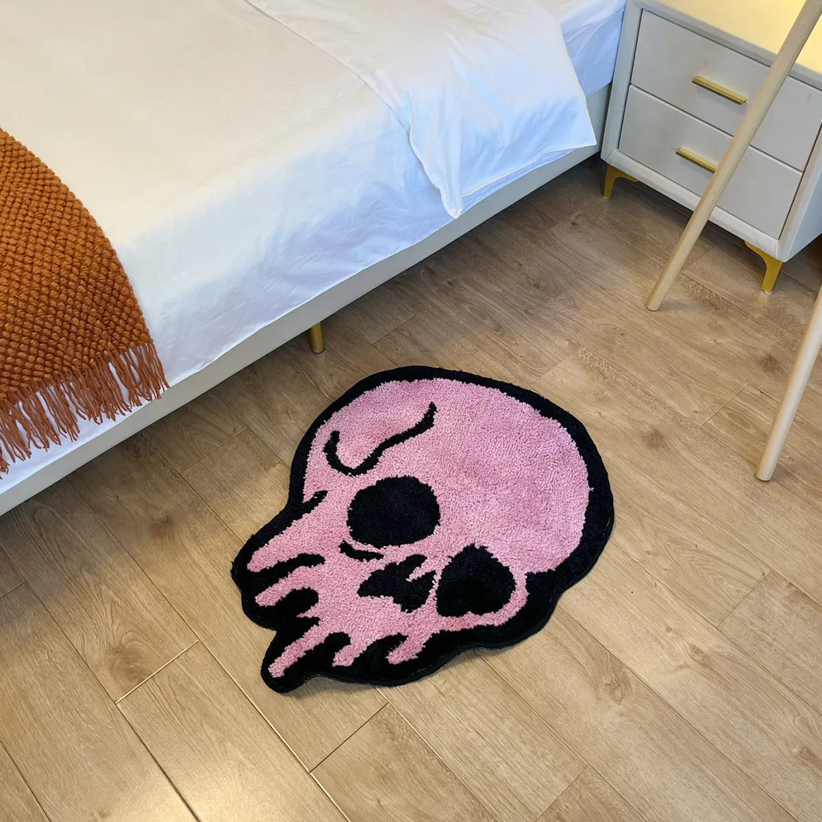 Drippy Skull Rug