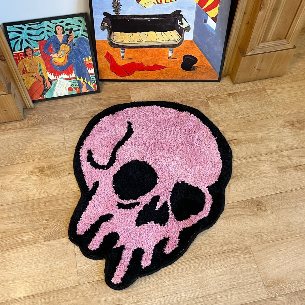 Drippy Skull Rug