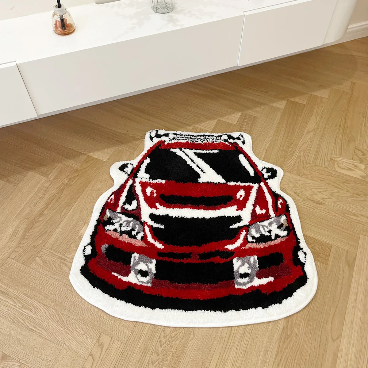 Alfombra Lancer EVO 8 Roja