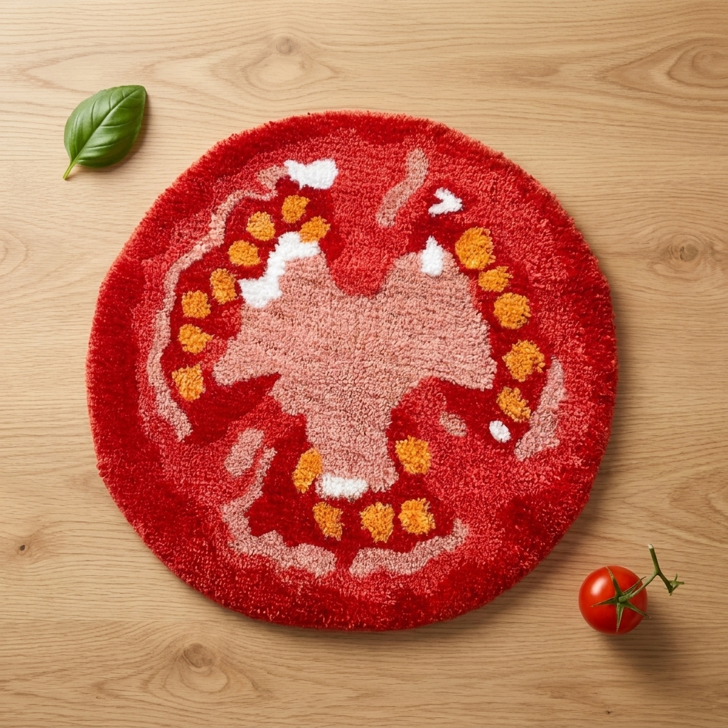 Tomato Rug themed shot
