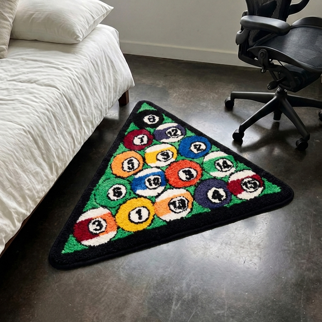 Alfombra Bolas de Billar