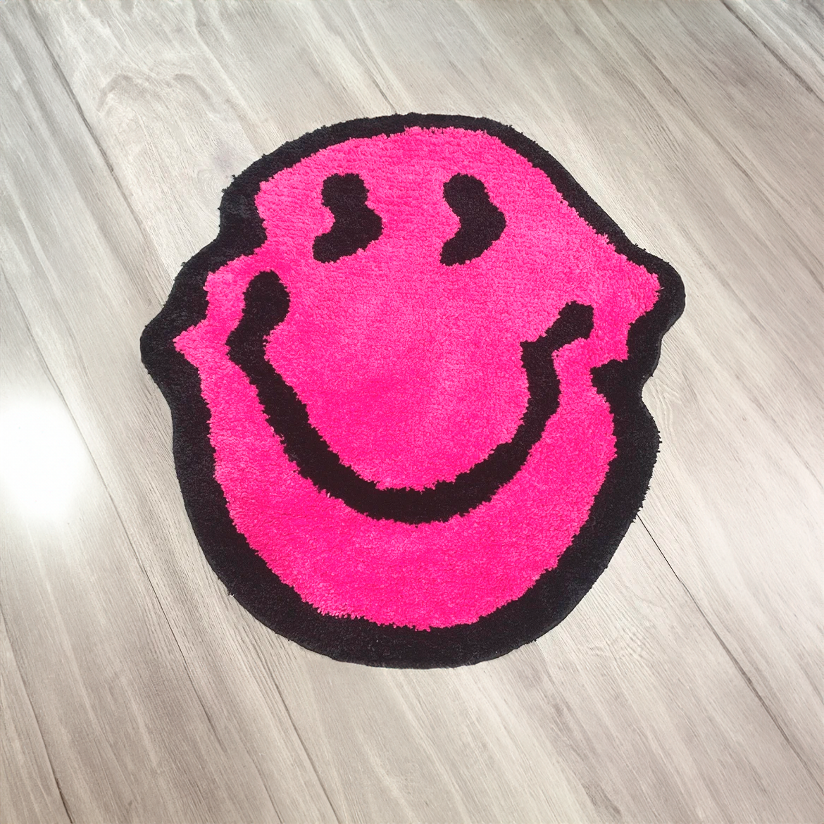 Wobbly Smiley Rug