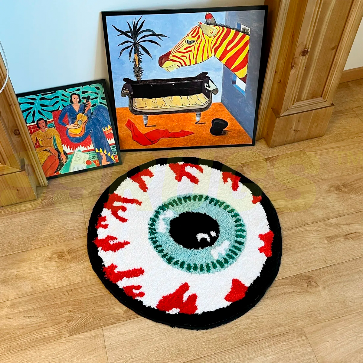 Floating EyeBall Rug