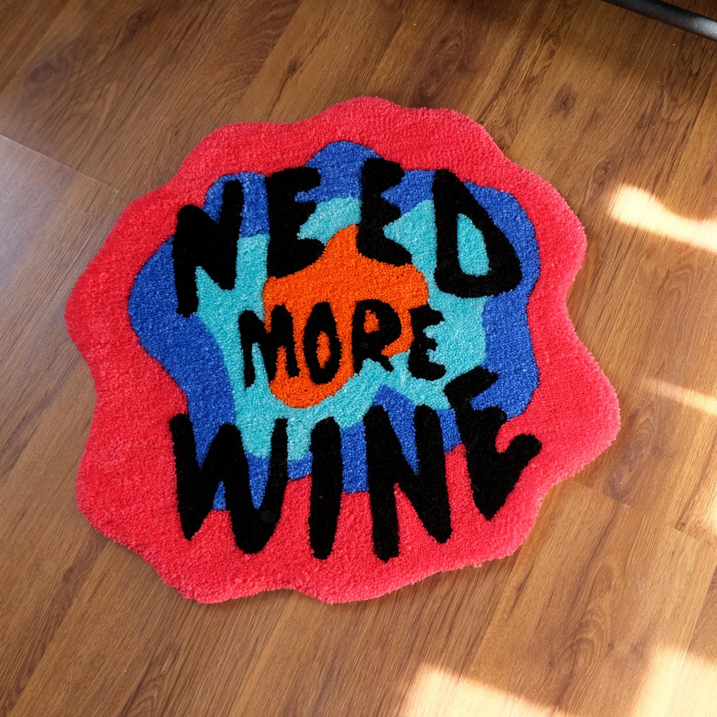 Need More Wine Rug