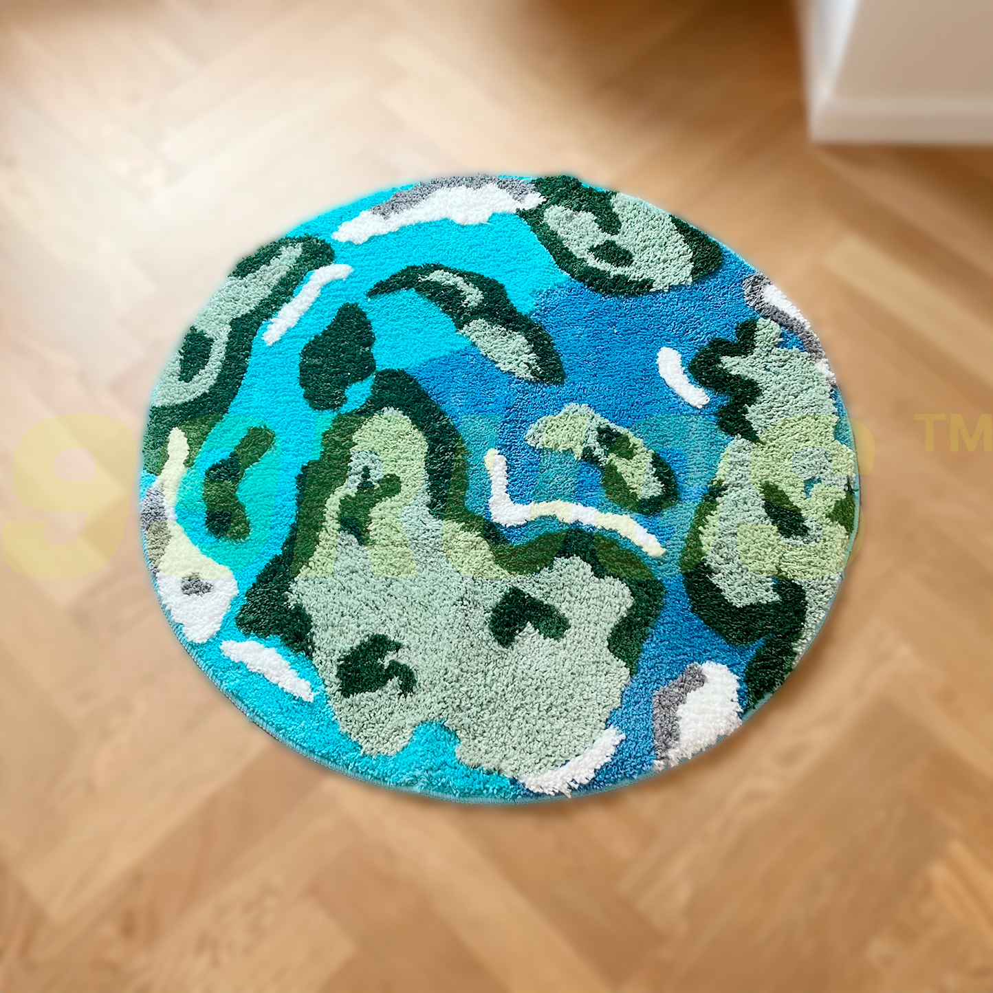 Blue Earth Rug