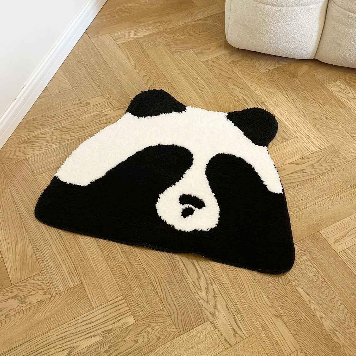 Hiding Panda Rug