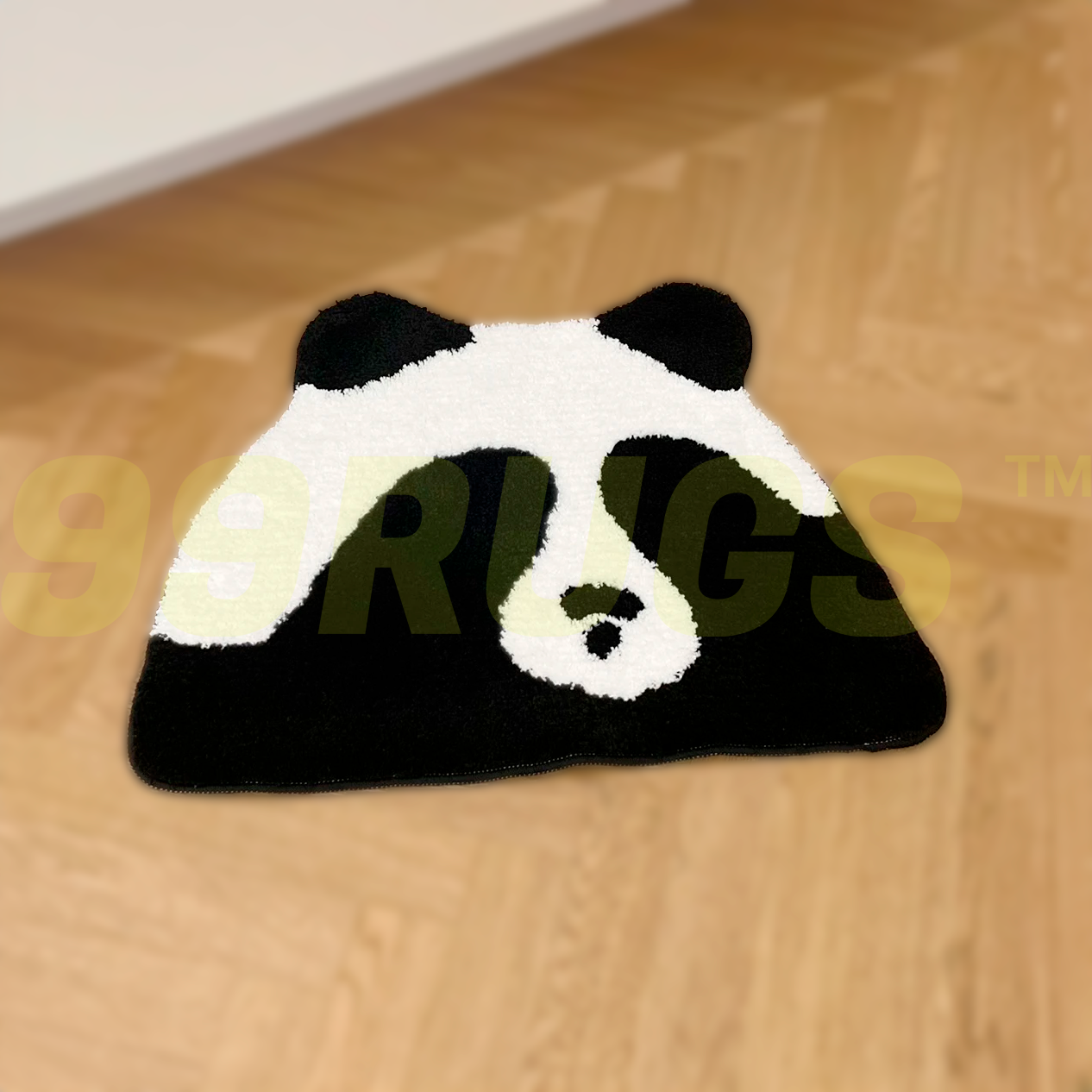 Hiding Panda Rug