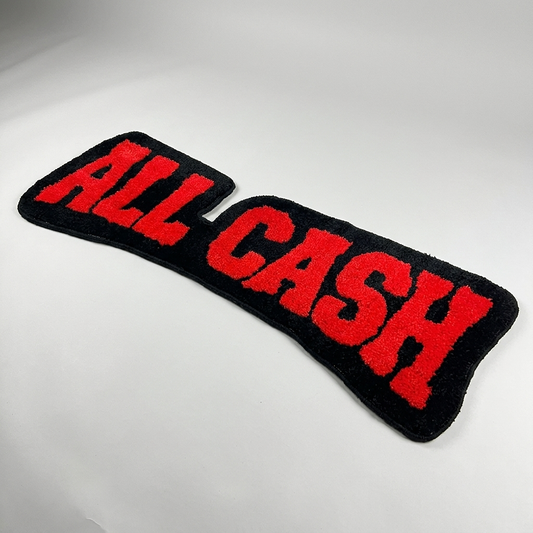 All Cash Rug studio shot angle 2