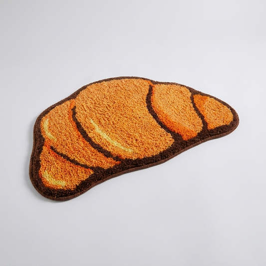 Croissant Rug studio shot angle 2