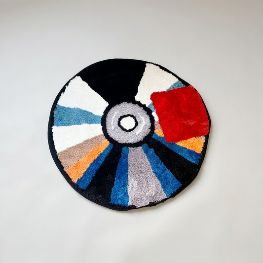 Compact DISK Rug studio shot