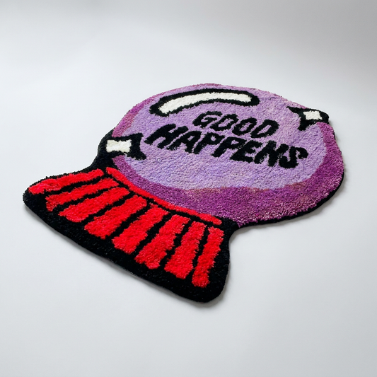 Crystal Ball Rug studio shot angle 2