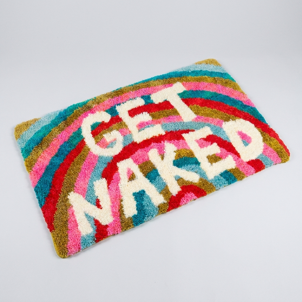 Get Naked Rug studio shot