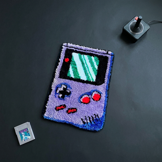 Game-BOY Rug retro gaming scene