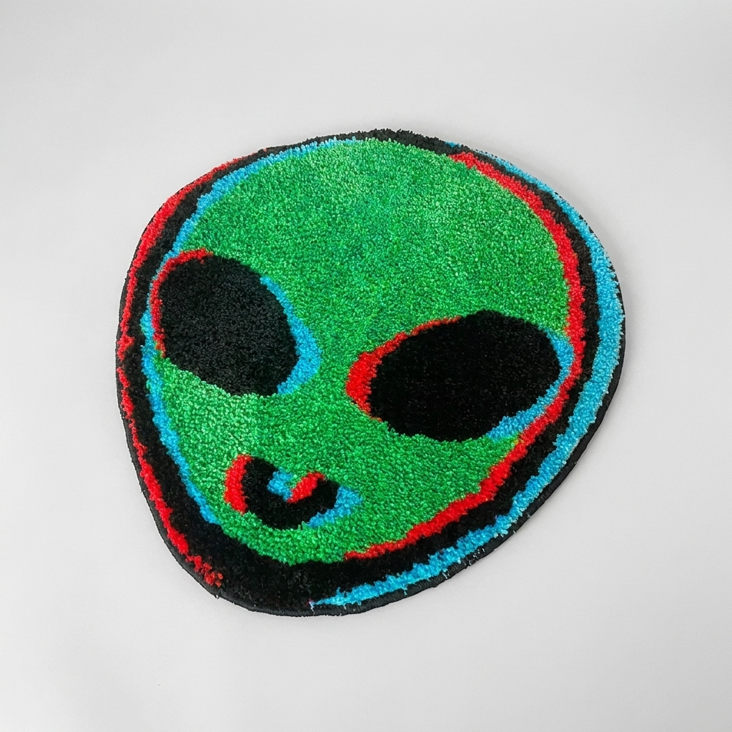 Martian Rug studio top-down