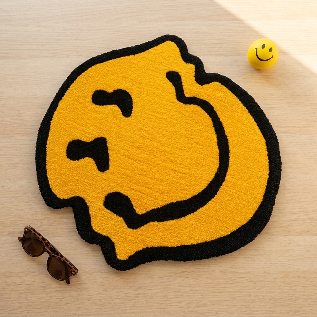 Alfombra Smiley