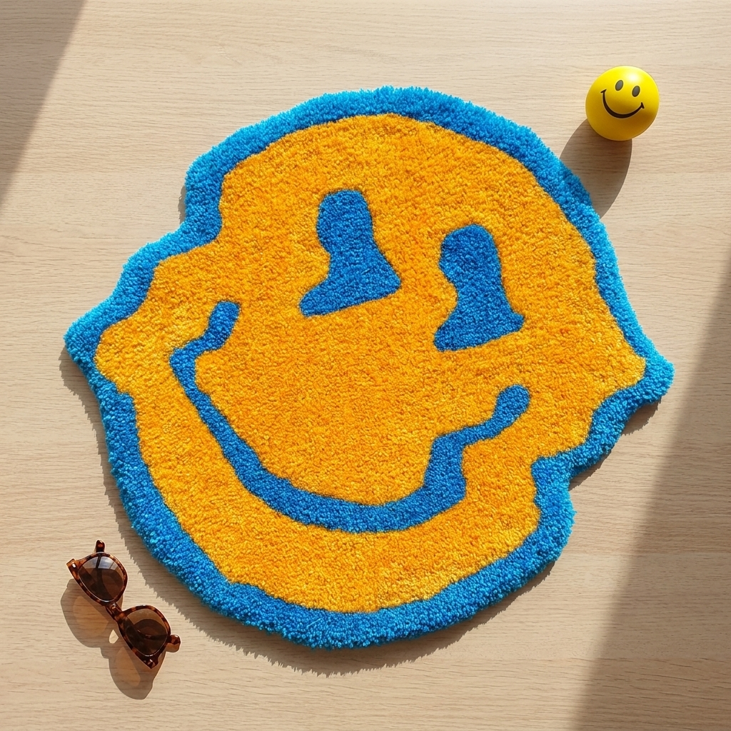 Alfombra Smiley