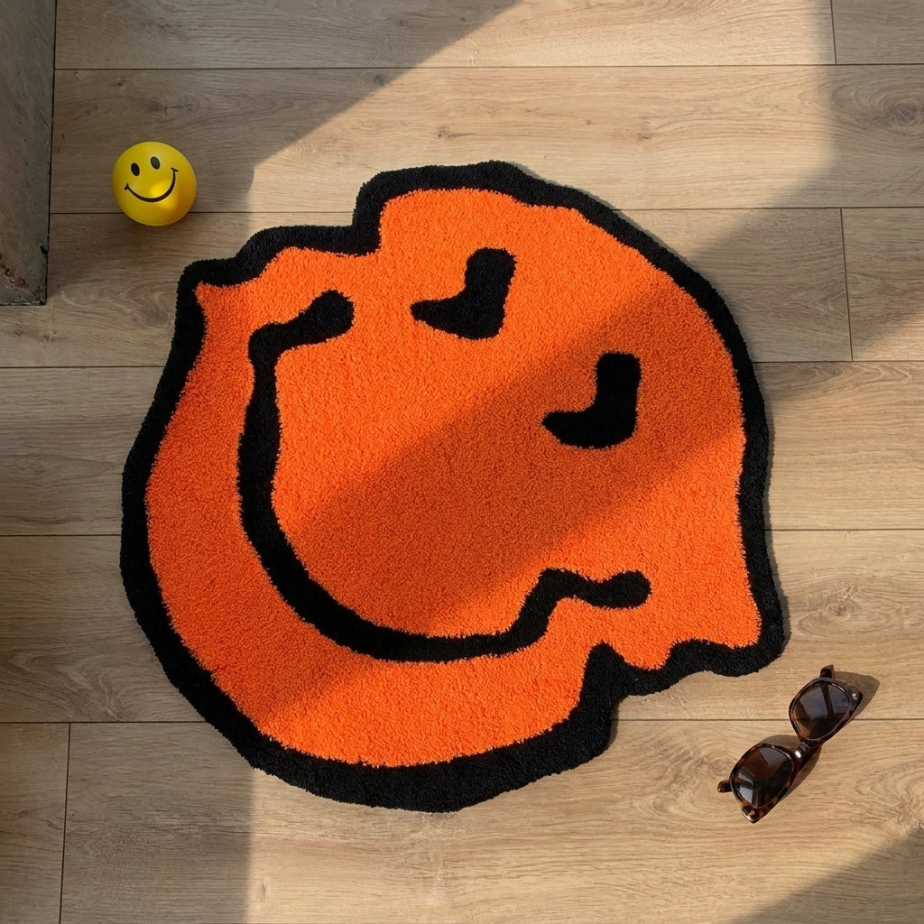Alfombra Smiley