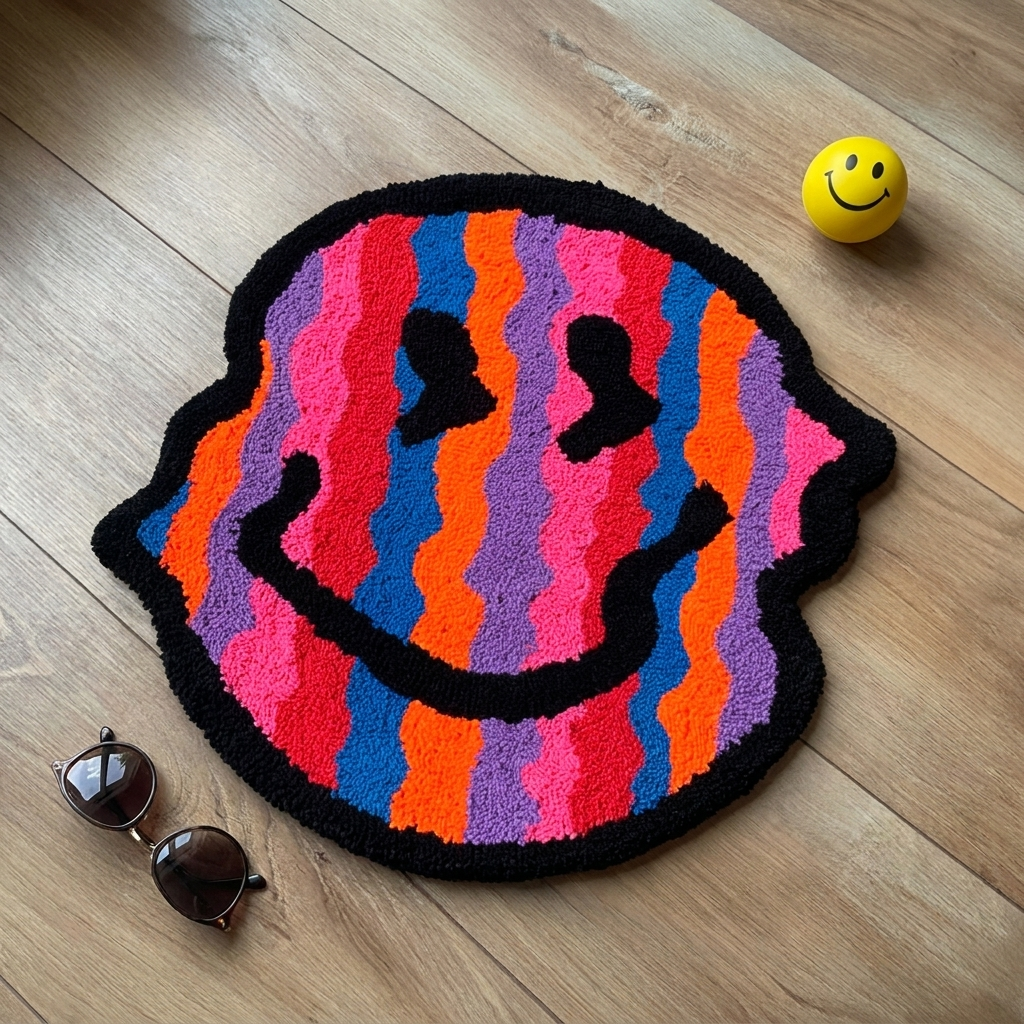 Alfombra Smiley