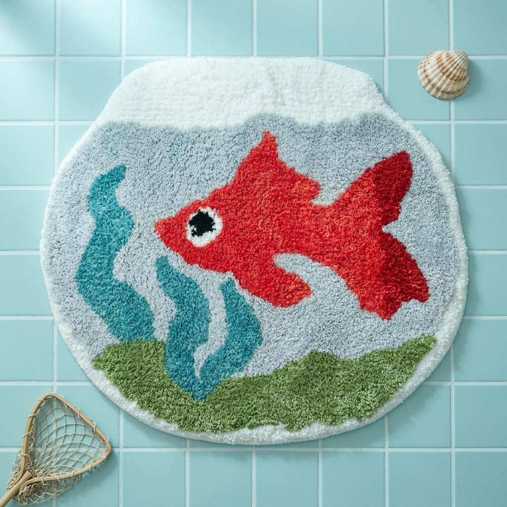 Goldfish Rug themed shot