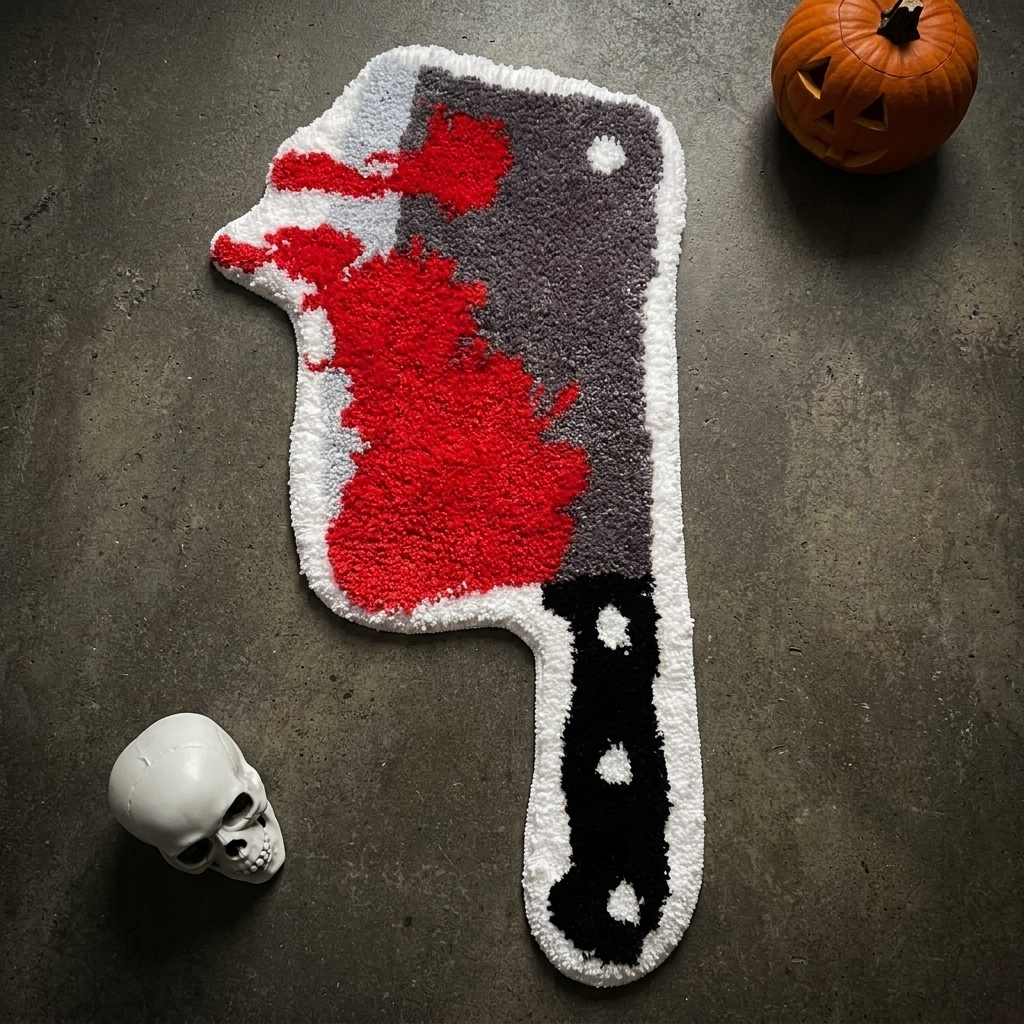 Bloody Knife Rug themed shot