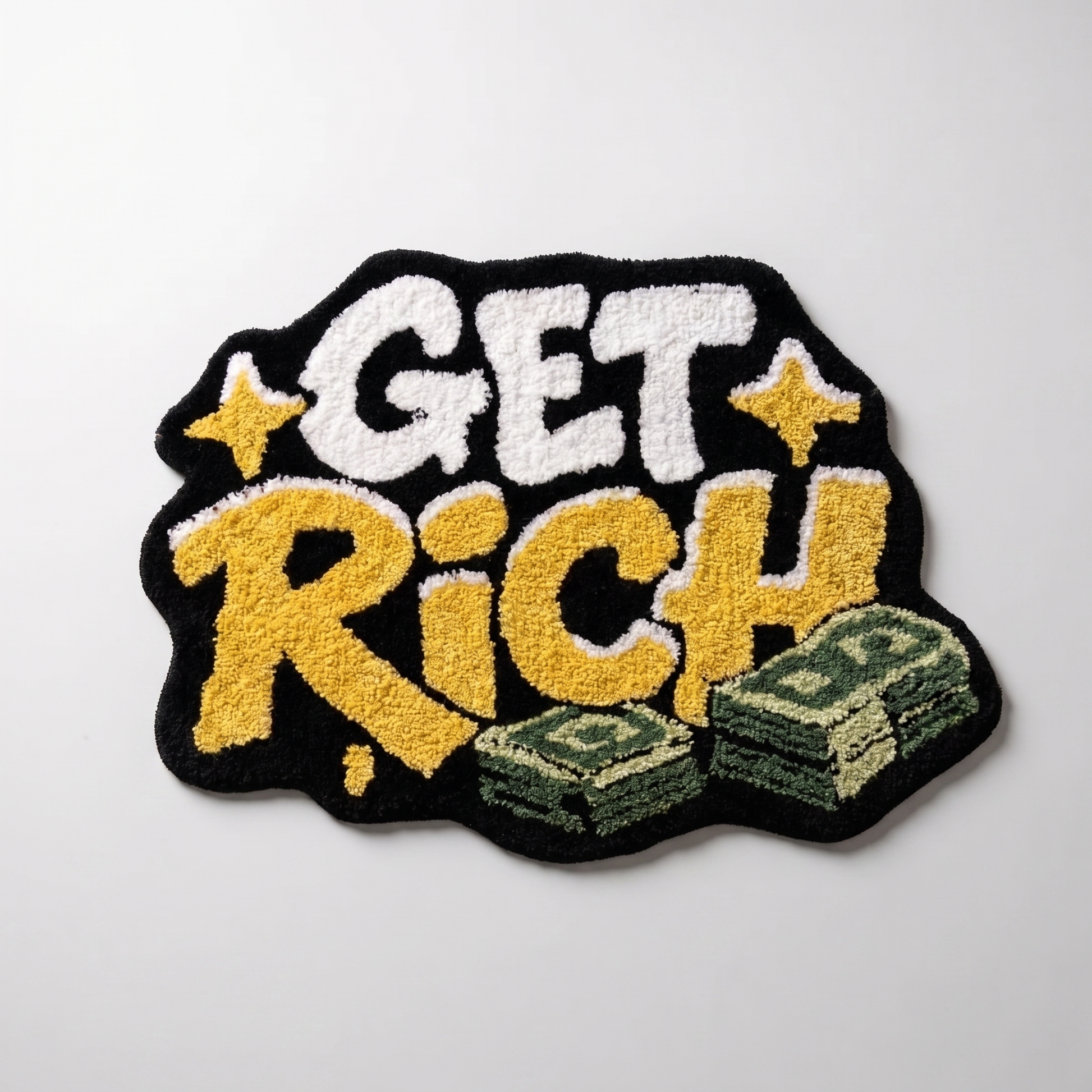 Get Rich Rug studio angled shot