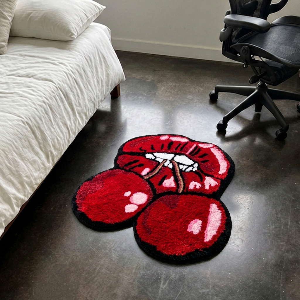Cherry Lips Rug