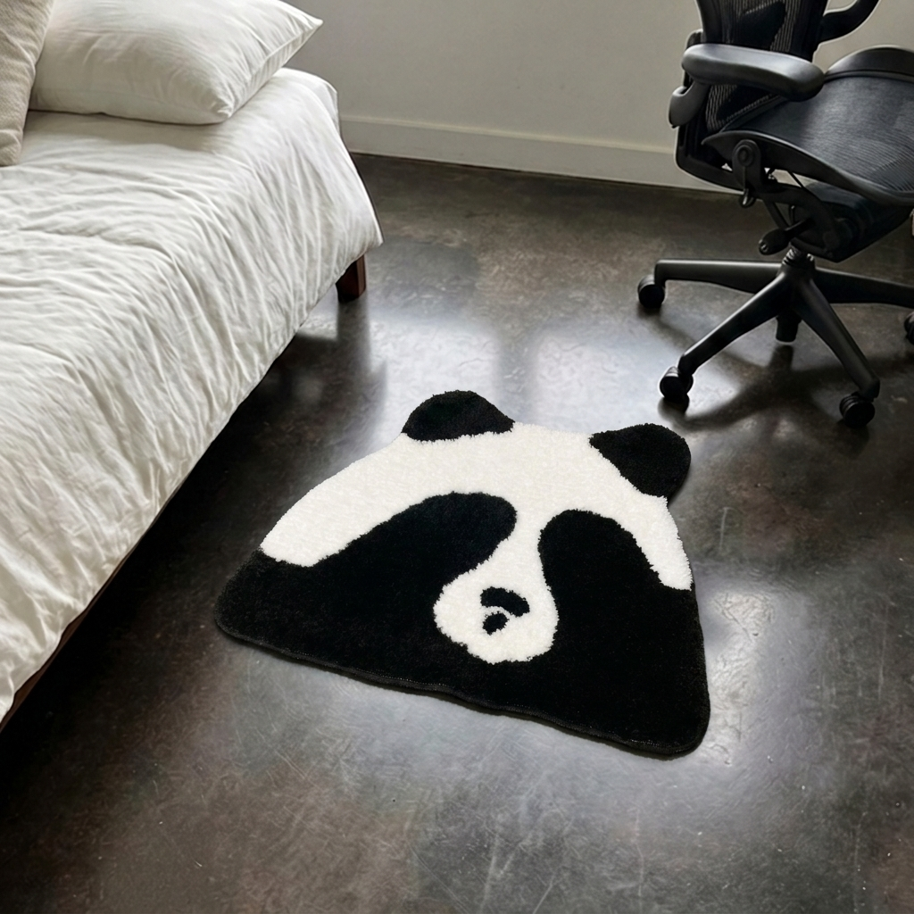 Alfombra Panda Escondido
