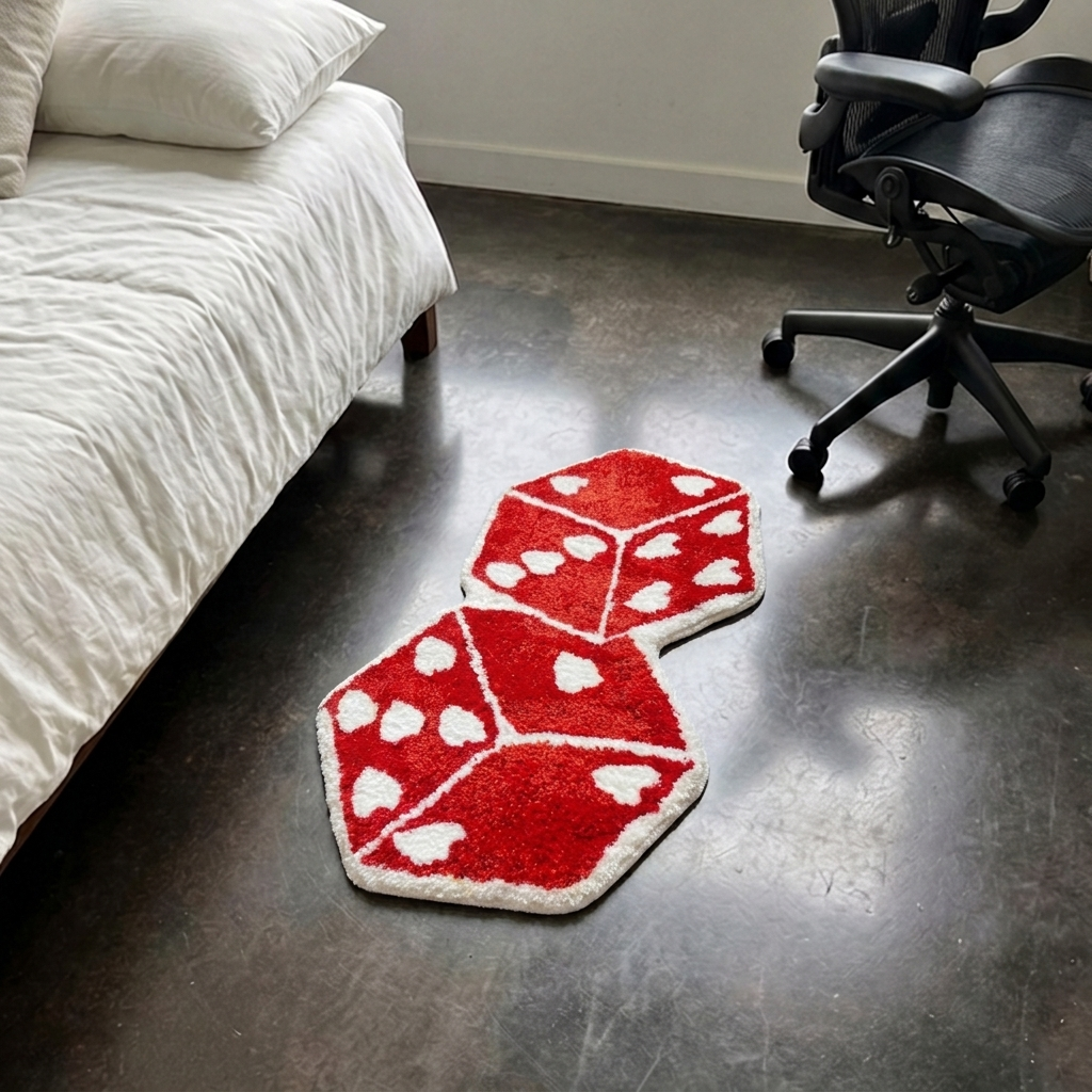 Alfombra Dado Rojo
