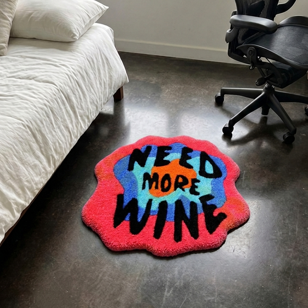 Alfombra Necesito Más Vino