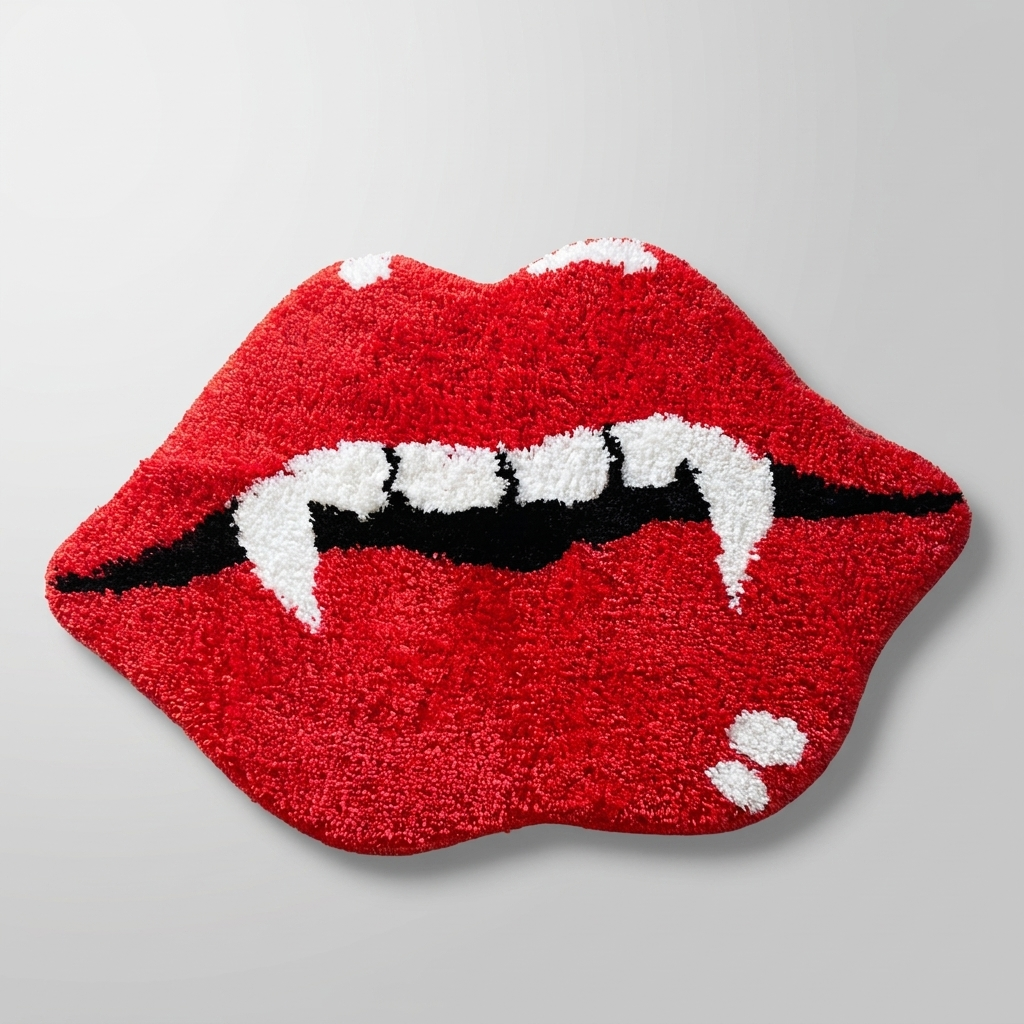 Vampire Lips Rug
