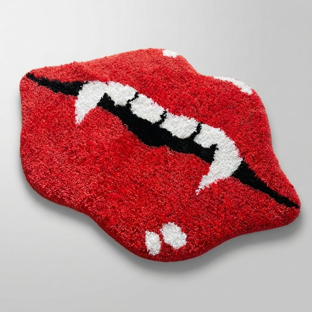 Vampire Lips Rug